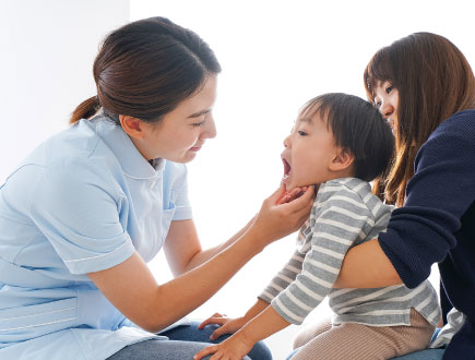 お子さまに合わせたペースの治療を
