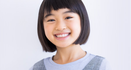 生え変わりが終盤の8〜10歳