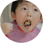 音を立てて食べる