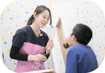 治療がお子さんにとって楽しい時間になるように