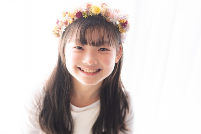 笑顔の子ども