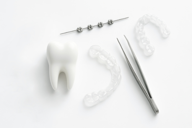 色々な種類の矯正装置