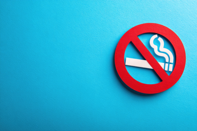 喫煙を控えるイメージ