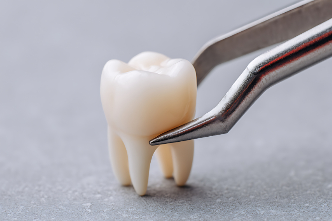 矯正のために抜いた歯