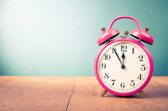 インビザラインの装着時間を守れないイメージである時計