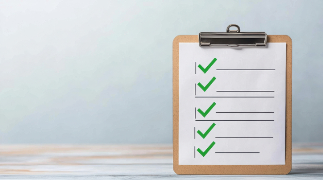 インビザライン・ファーストの適応条件をチェックするイメージ