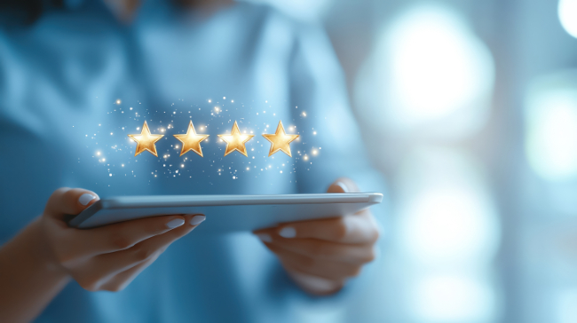 患者様からの評価のイメージ