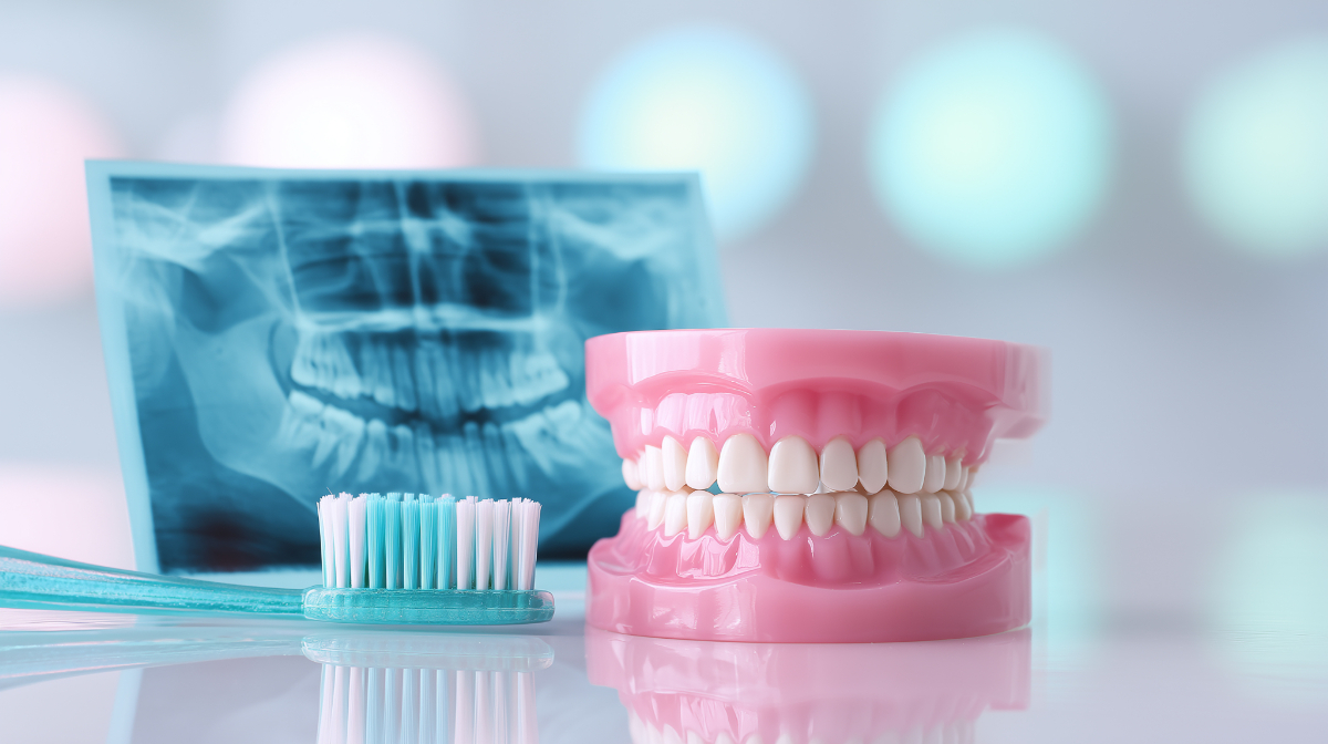 歯科で行うクリーニングのイメージ