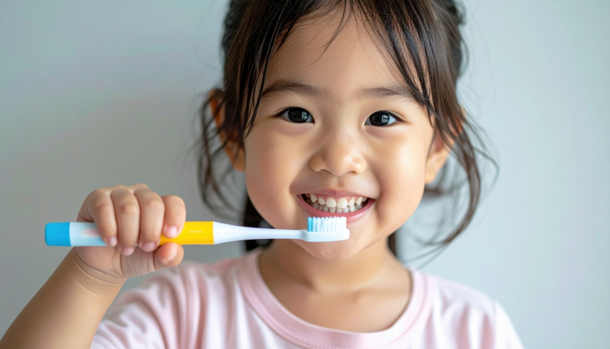 子どもの歯磨きのイメージ