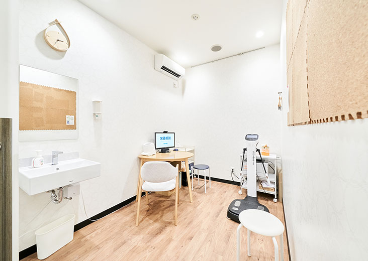 ヘルスケアルーム写真